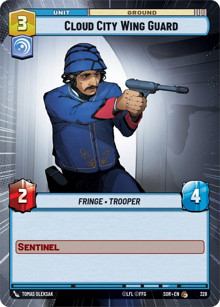 Image for Cloud City Wing Guard (Hyperspace) (Spark of Rebellion) (328) - Star Wars: Unlimited