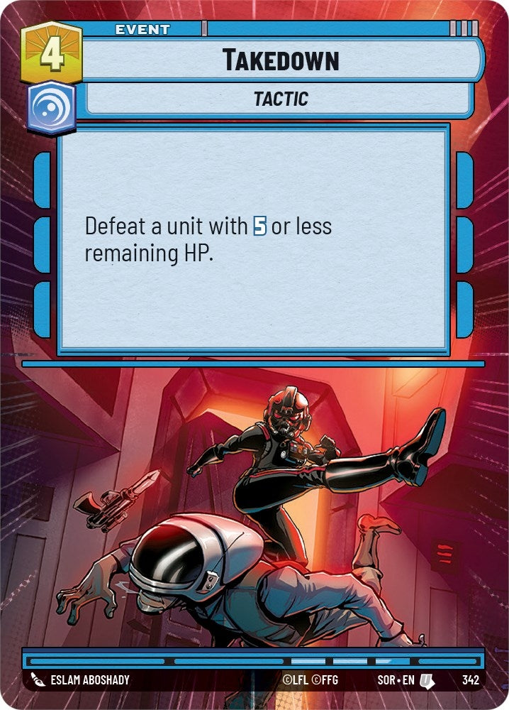 Image for Takedown (Hyperspace) (Spark of Rebellion) (342) - Star Wars: Unlimited