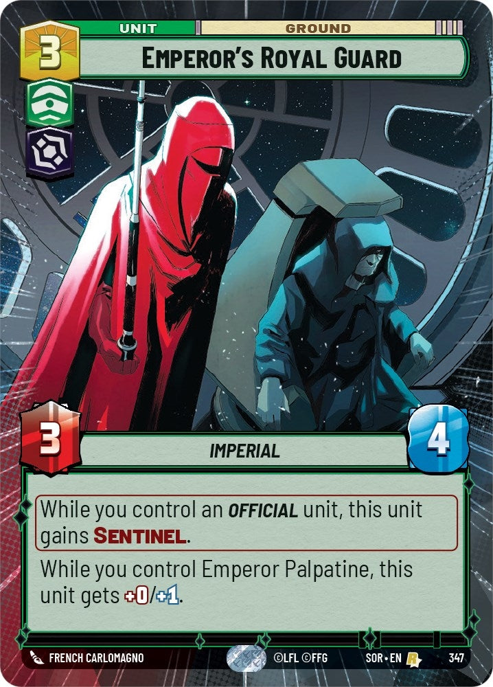 Image for Emperor's Royal Guard (Hyperspace) (Spark of Rebellion) (347) - Star Wars: Unlimited