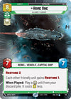 Image for Home One - Alliance Flagship (Hyperspace) (Spark of Rebellion) (366) - Star Wars: Unlimited
