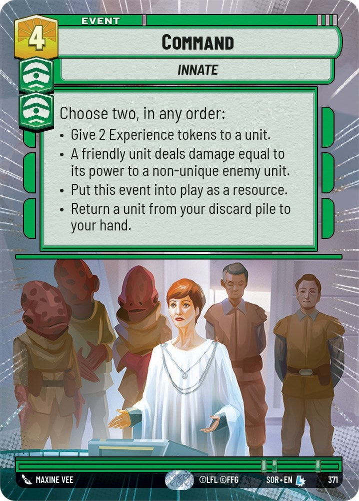 Image for Command (Hyperspace) (Spark of Rebellion) (371) - Star Wars: Unlimited
