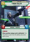 Image for Agent Kallus - Seeking the Rebels (Hyperspace) (Spark of Rebellion) (379) - Star Wars: Unlimited