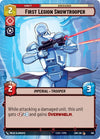 Image for First Legion Snowtrooper (Hyperspace) (Spark of Rebellion) (394) - Star Wars: Unlimited