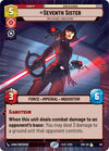 Image for Seventh Sister - Implacable Inquisitor (Hyperspace) (Spark of Rebellion) (397) - Star Wars: Unlimited