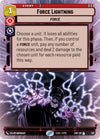 Image for Force Lightning (Hyperspace) (Spark of Rebellion) (401) - Star Wars: Unlimited