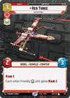 Image for Red Three - Unstoppable (Hyperspace) (Spark of Rebellion) (407) - Star Wars: Unlimited