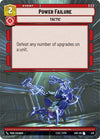 Image for Power Failure (Hyperspace) (Spark of Rebellion) (433) - Star Wars: Unlimited