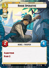 Image for Rogue Operative (Hyperspace) (Spark of Rebellion) (456) - Star Wars: Unlimited