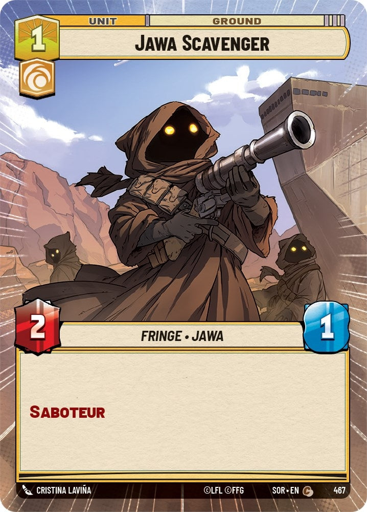 Image for Jawa Scavenger (Hyperspace) (Spark of Rebellion) (467) - Star Wars: Unlimited