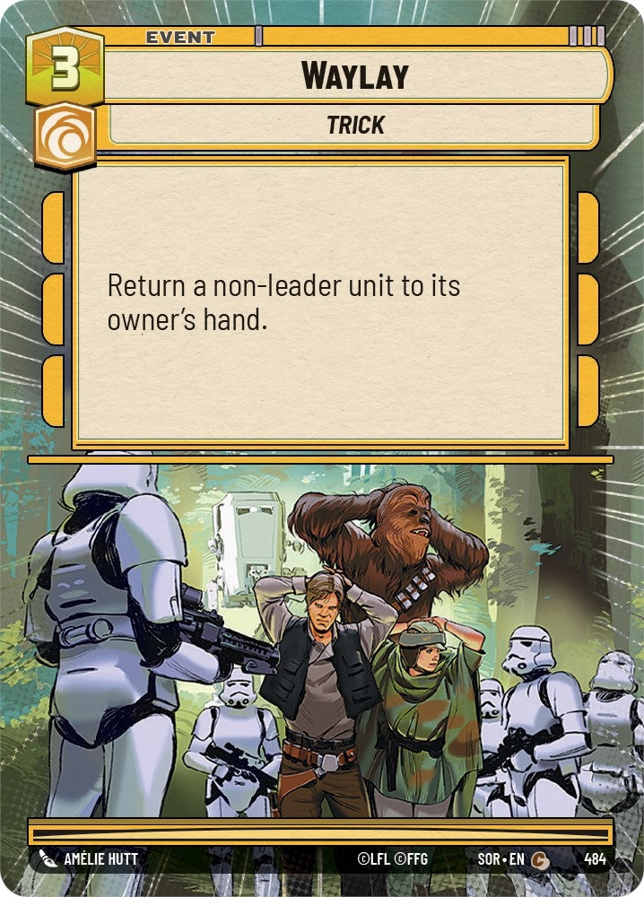 Image for Waylay (Hyperspace) (Spark of Rebellion) (484) - Star Wars: Unlimited