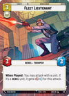 Image for Fleet Lieutenant (Hyperspace) (Spark of Rebellion) (498) - Star Wars: Unlimited