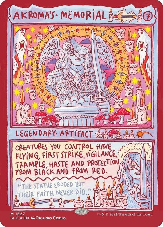 Image for Akroma's Memorial (Rainbow Foil) (Secret Lair Drop Series) (1527) - Magic: The Gathering