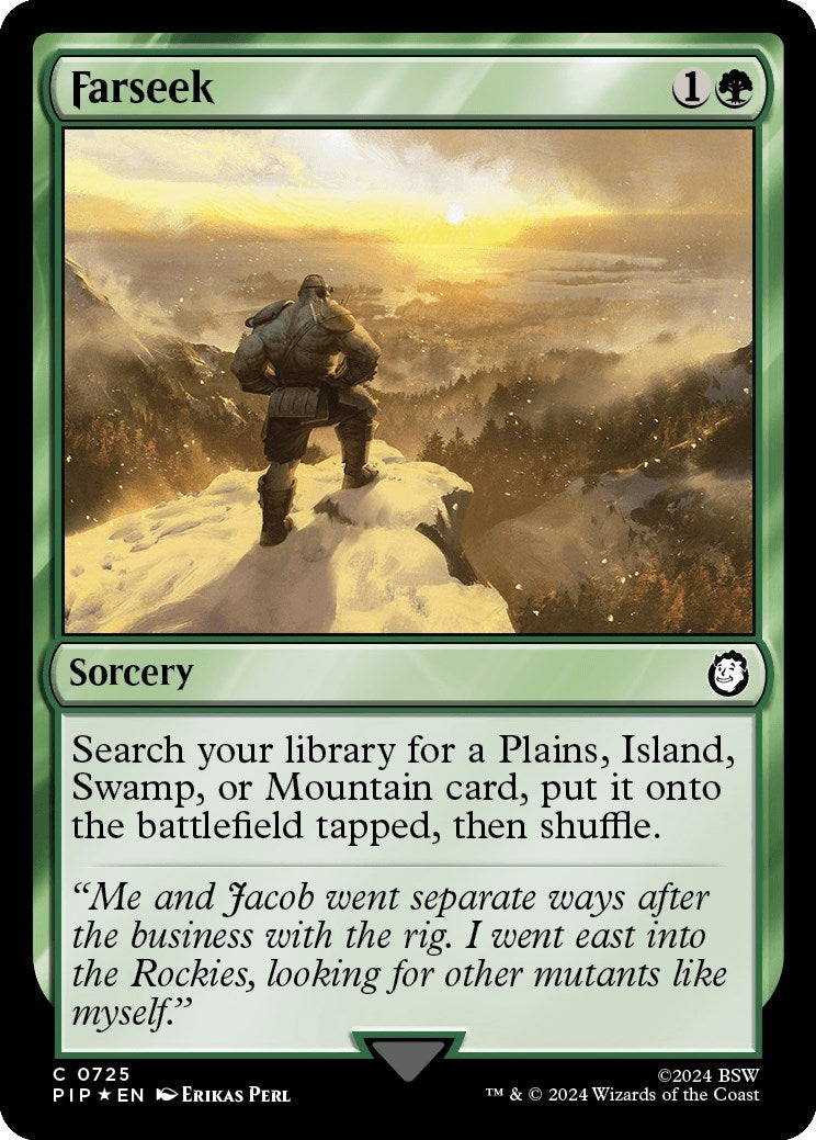 Image for Farseek (Surge Foil) (Universes Beyond: Fallout) (725) - Magic: The Gathering