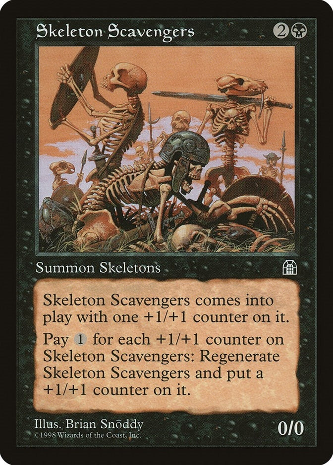 Image for Skeleton Scavengers (Stronghold) - Magic: The Gathering