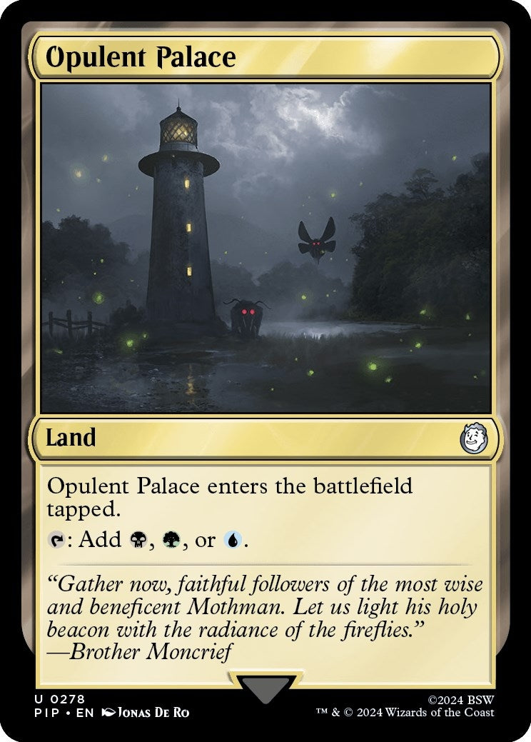 Image for Opulent Palace (Universes Beyond: Fallout) (278) - Magic: The Gathering