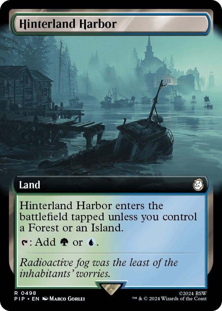 Image for Hinterland Harbor (Extended Art) (Universes Beyond: Fallout) (498) - Magic: The Gathering