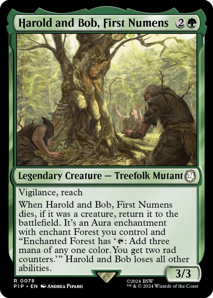 Image for Harold and Bob, First Numens (Universes Beyond: Fallout) (78) - Magic: The Gathering