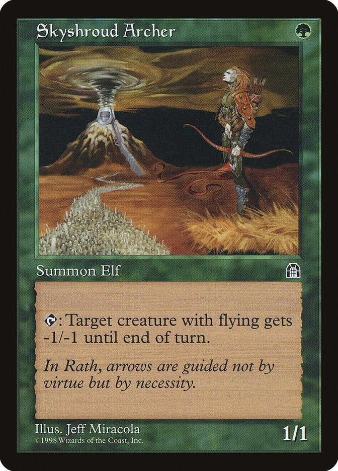 Image for Skyshroud Archer (Stronghold) - Magic: The Gathering