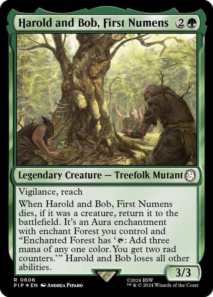 Image for Harold and Bob, First Numens (Surge Foil) (Universes Beyond: Fallout) (606) - Magic: The Gathering