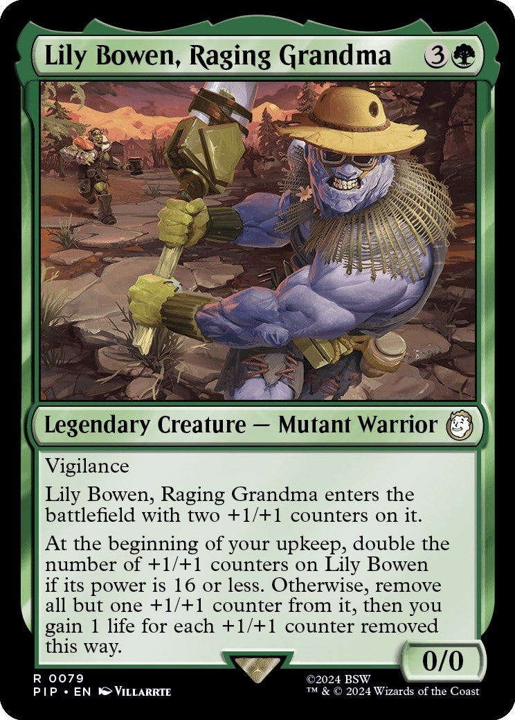 Image for Lily Bowen, Raging Grandma (Universes Beyond: Fallout) (79) - Magic: The Gathering