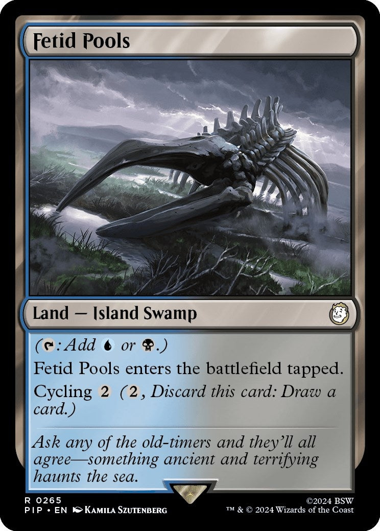 Image for Fetid Pools (Universes Beyond: Fallout) (265) - Magic: The Gathering