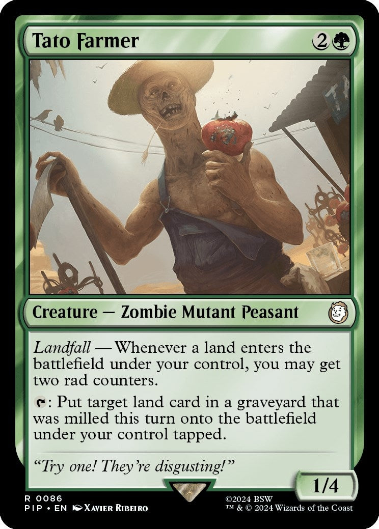 Image for Tato Farmer (Universes Beyond: Fallout) (86) - Magic: The Gathering
