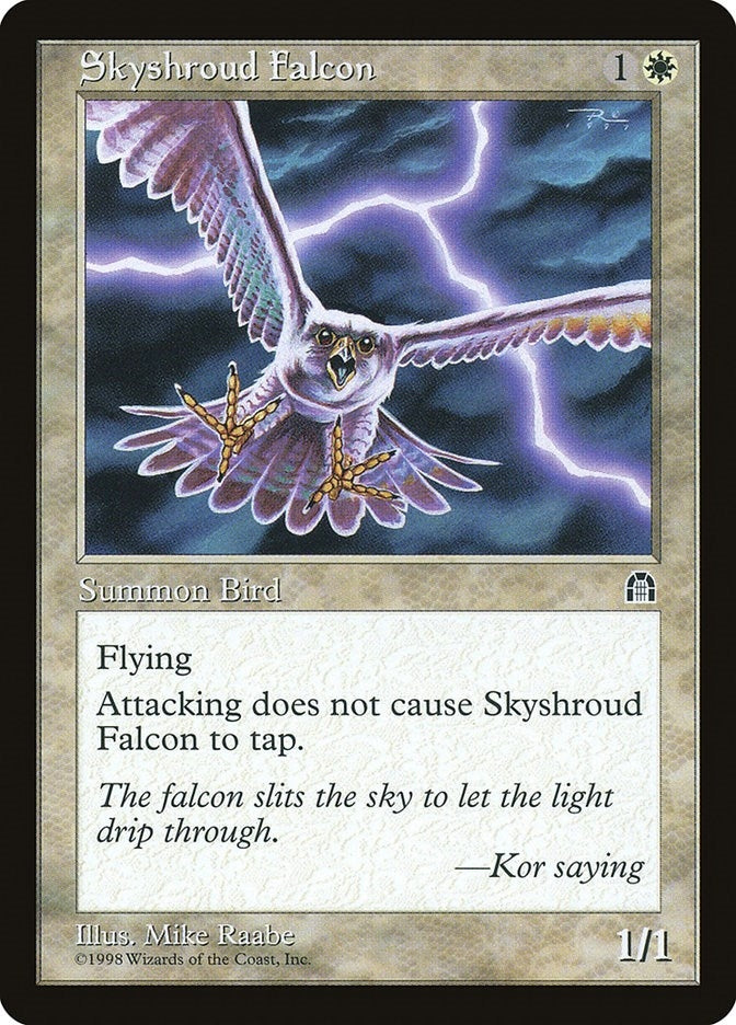Image for Skyshroud Falcon (Stronghold) - Magic: The Gathering