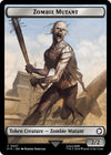 Image for Zombie Mutant // Copy Double-Sided Token (Universes Beyond: Fallout) (7 // 1) - Magic: The Gathering