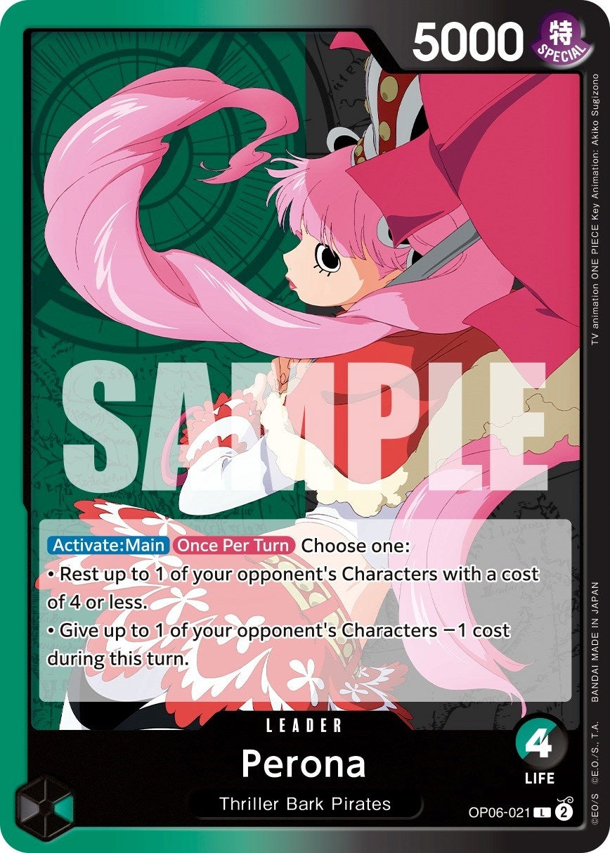 Image for Perona (021) (Wings of the Captain) (OP06-021) - One Piece Card Game