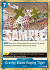 Image for Gravity Blade Raging Tiger (Wings of the Captain) (OP06-058) - One Piece Card Game
