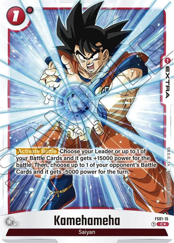 Image for Kamehameha (Bonus Pack Alternate Art) (Starter Deck 1: Son Goku) (FS01-15) - Dragon Ball Super: Fusion World