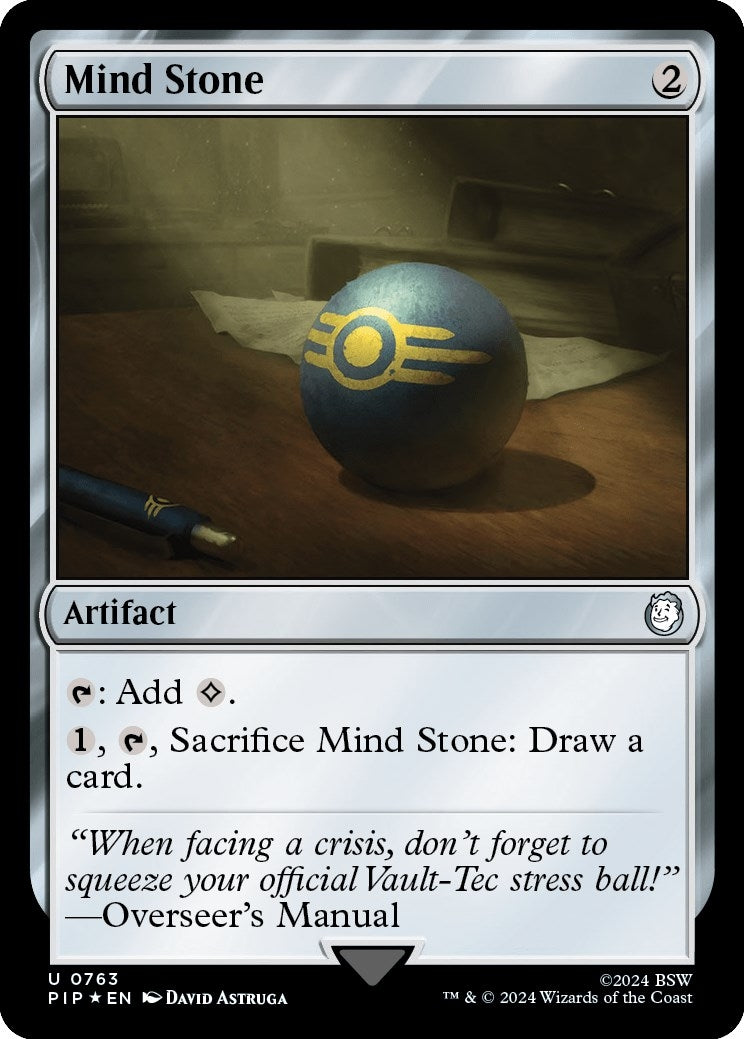 Image for Mind Stone (Surge Foil) (Universes Beyond: Fallout) (763) - Magic: The Gathering