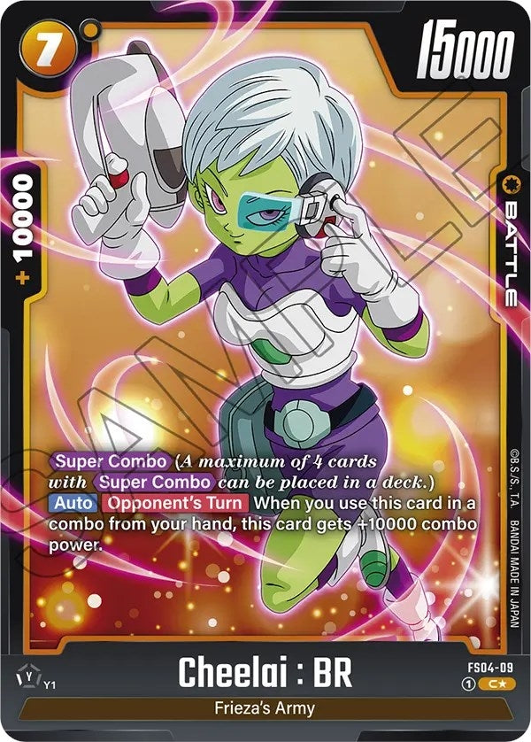 Image for Cheelai : BR (Bonus Pack Alternate Art) (Starter Deck 4: Frieza) (FS04-09) - Dragon Ball Super: Fusion World