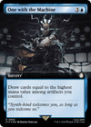 Image for One with the Machine (Extended Art) (Surge Foil) (Universes Beyond: Fallout) (990) - Magic: The Gathering