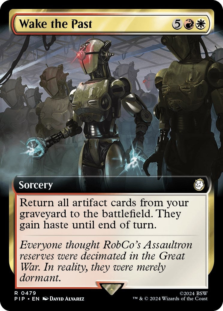 Image for Wake the Past (Extended Art) (Universes Beyond: Fallout) (479) - Magic: The Gathering