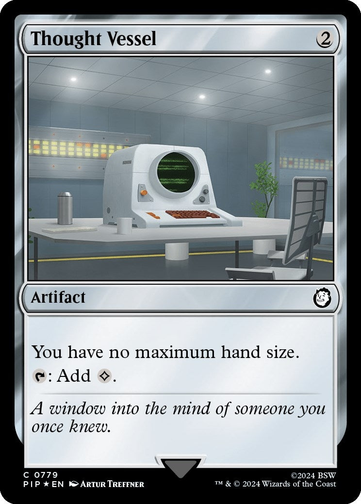 Image for Thought Vessel (Surge Foil) (Universes Beyond: Fallout) (779) - Magic: The Gathering