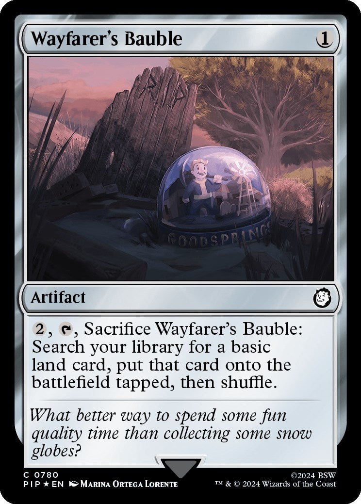 Image for Wayfarer's Bauble (Surge Foil) (Universes Beyond: Fallout) (780) - Magic: The Gathering