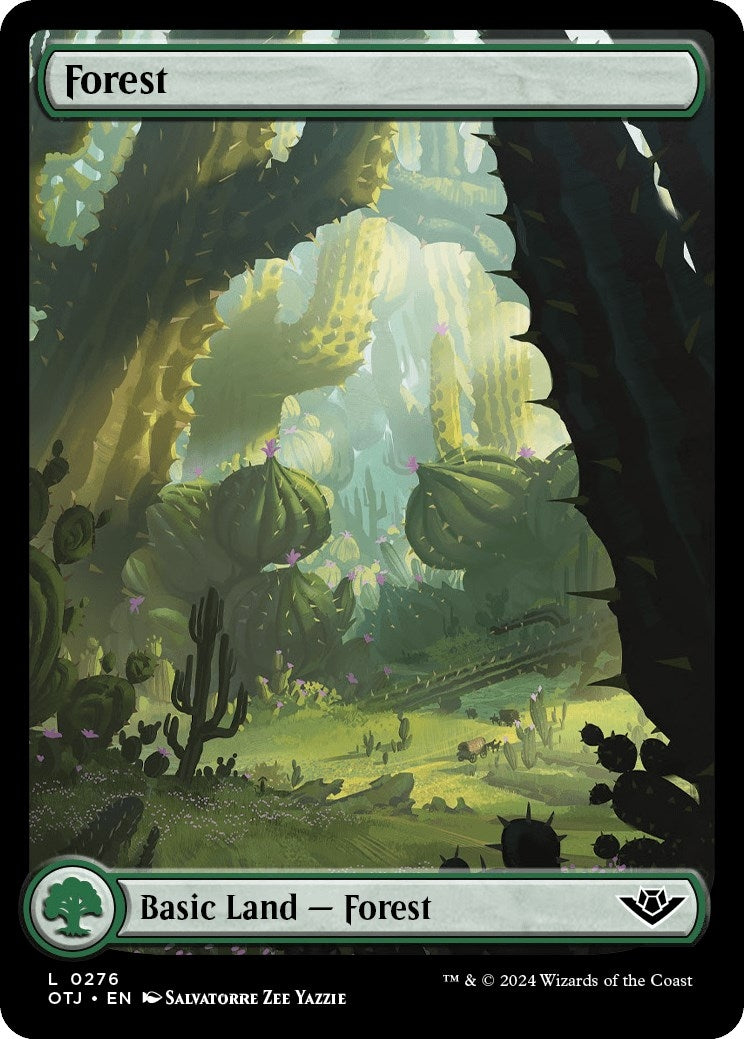 Image for Forest (0276) (Outlaws of Thunder Junction) (276) - Magic: The Gathering