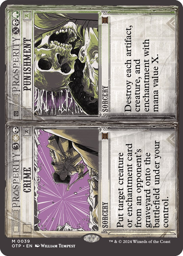 Image for Crime // Punishment (Outlaws of Thunder Junction: Breaking News) (39) - Magic: The Gathering