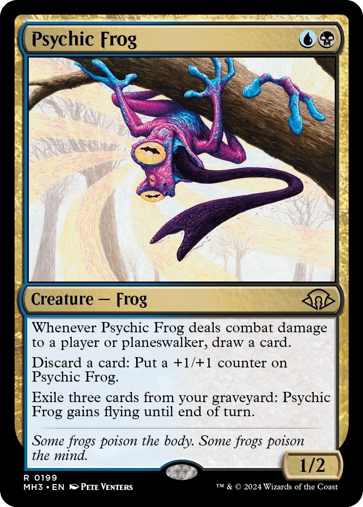 Image for Psychic Frog (Modern Horizons 3) (199) - Magic: The Gathering