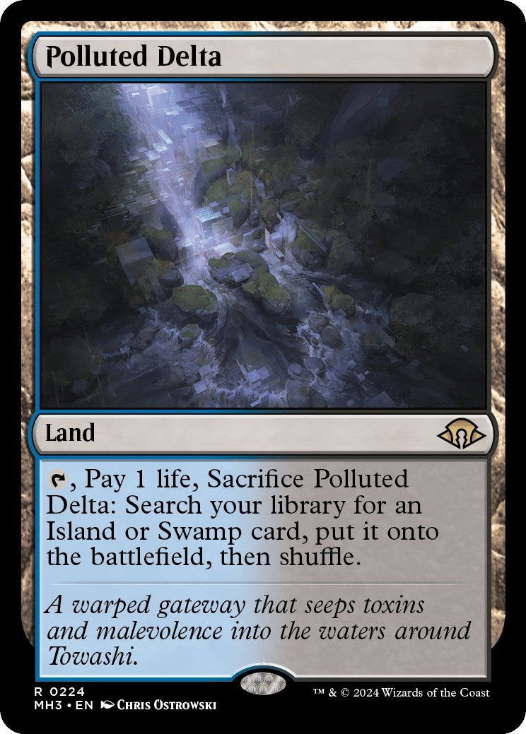 Image for Polluted Delta (Modern Horizons 3) (224) - Magic: The Gathering