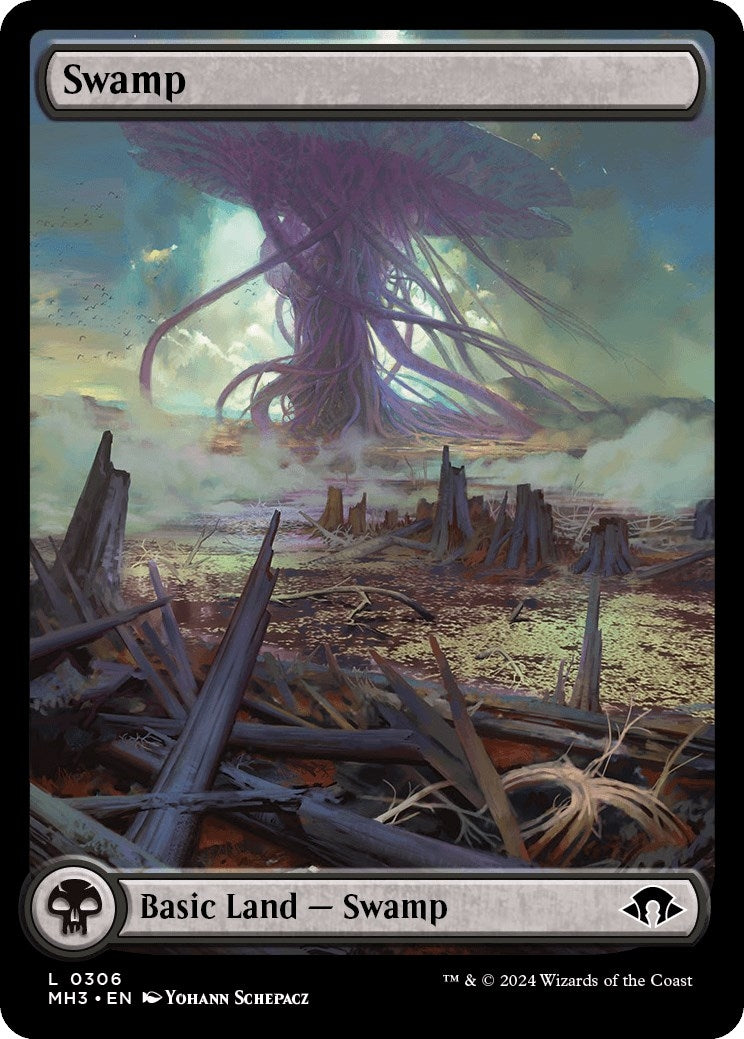Image for Swamp (0306) (Modern Horizons 3) (306) - Magic: The Gathering
