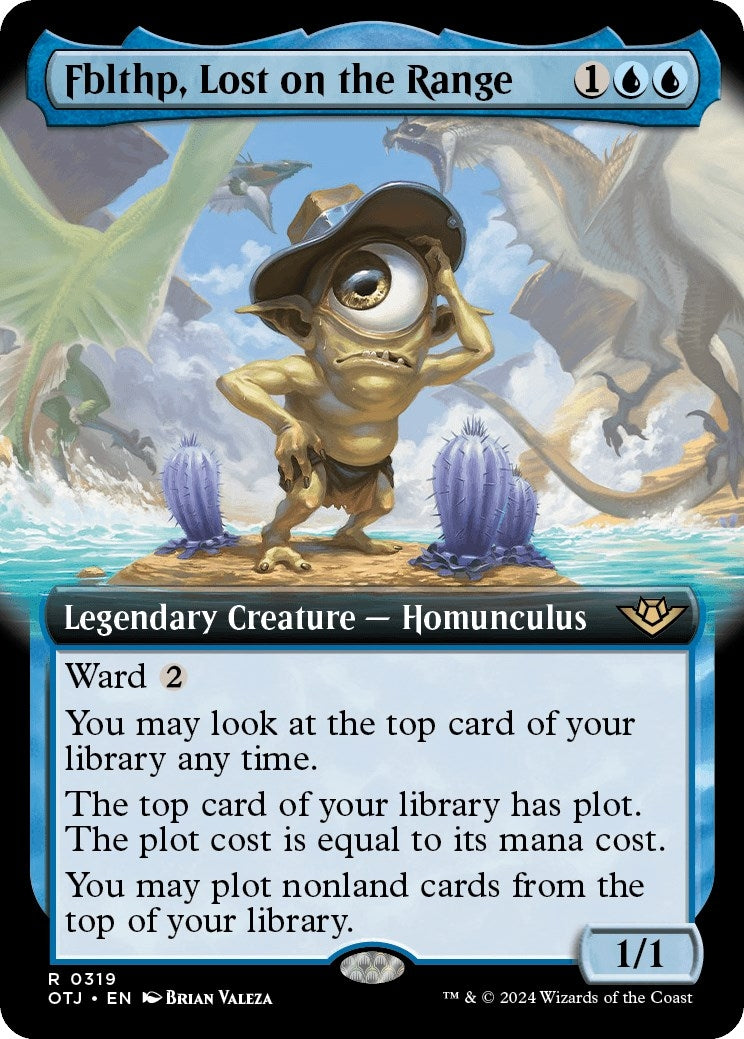 Image for Fblthp, Lost on the Range (Extended Art) (Outlaws of Thunder Junction) (319) - Magic: The Gathering
