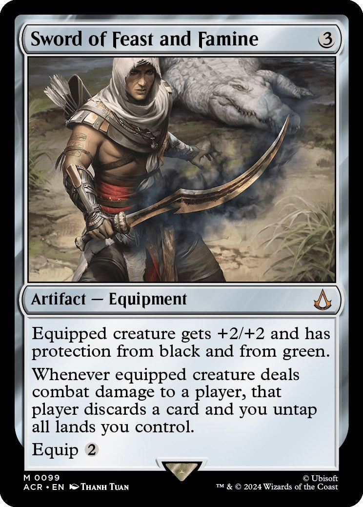 Image for Sword of Feast and Famine (Universes Beyond: Assassin's Creed) (99) - Magic: The Gathering