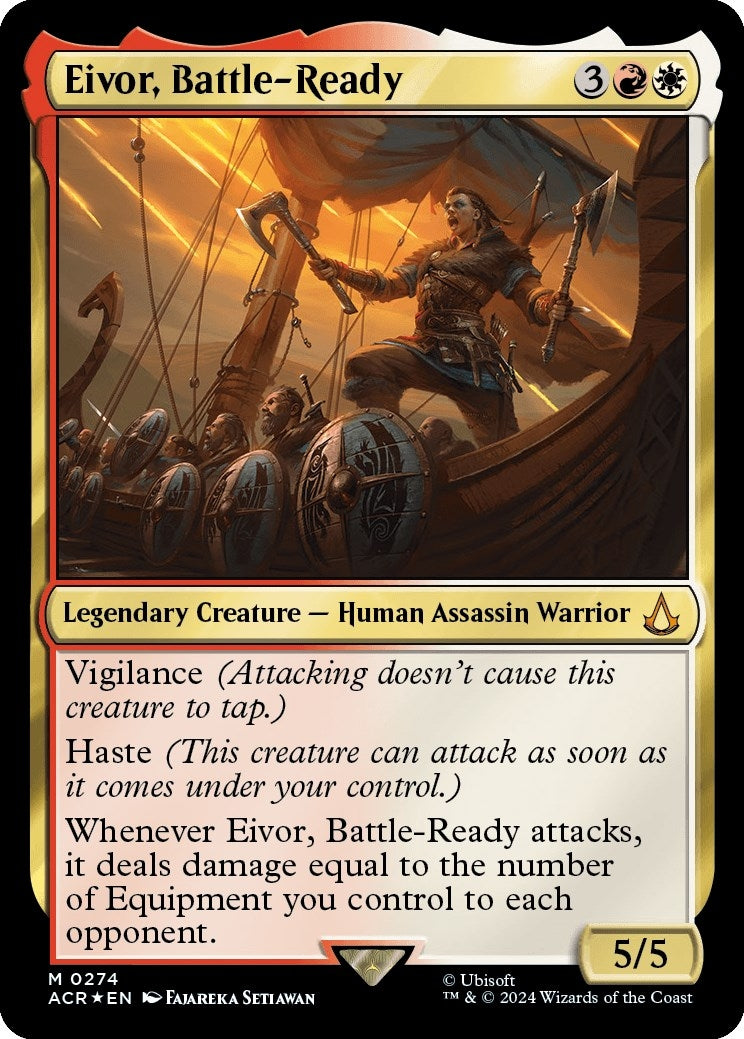 Image for Eivor, Battle-Ready (Universes Beyond: Assassin's Creed) (274) - Magic: The Gathering