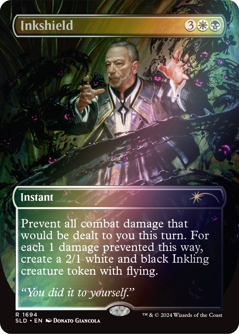 Image for Inkshield (Rainbow Foil) (Secret Lair Drop Series) (1694) - Magic: The Gathering