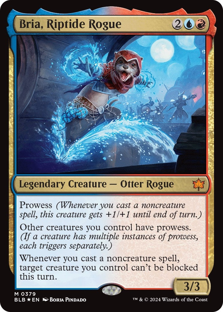 Image for Bria, Riptide Rogue (Bloomburrow) (379) - Magic: The Gathering