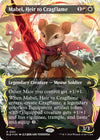 Image for Mabel, Heir to Cragflame (Borderless) (Raised Foil) (Bloomburrow) (351) - Magic: The Gathering