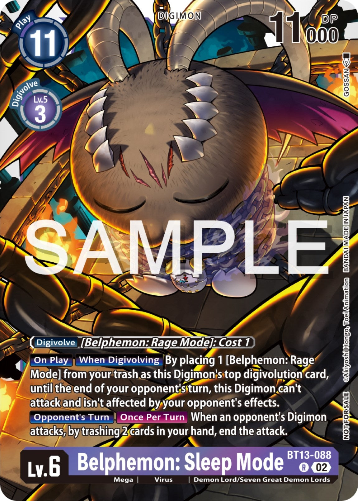 Image for Belphemon: Sleep Mode (Event Pack 6) (BT13) (13088)