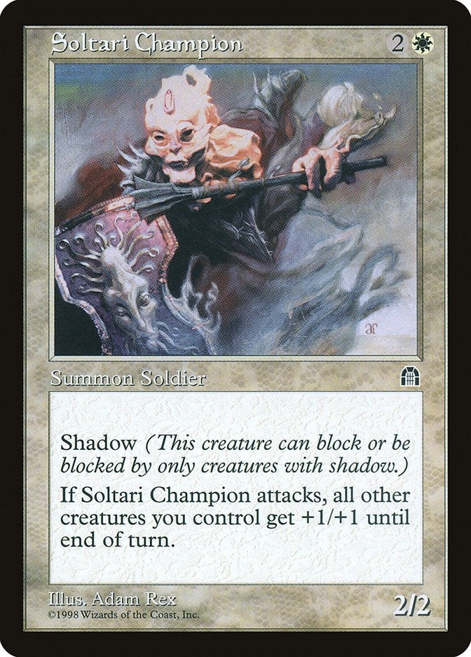 Image for Soltari Champion (Stronghold) - Magic: The Gathering